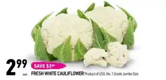 Coppa's Fresh Market FRESH WHITE CAULIFLOWER offer