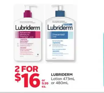 Rexall LUBRIDERM Lotion offer
