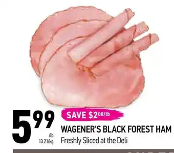 Coppa's Fresh Market WAGENER'S BLACK FOREST HAM offer
