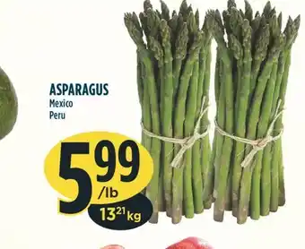 Marché Adonis ASPARAGUS offer