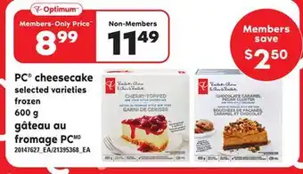 Independent City Market PC CHEESECAKE, 600 g offer