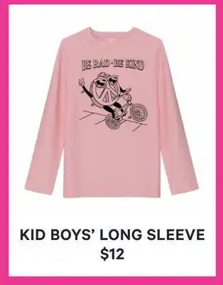 Joe Fresh KID BOYS' LONG SLEEVE offer