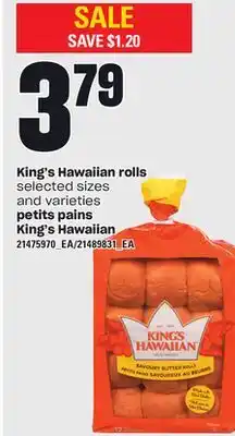 Independent City Market KING'S HAWAIIAN ROLLS offer