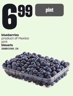 Independent City Market BLUEBERRIES, pint offer
