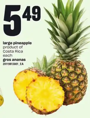 Independent City Market LARGE PINEAPPLE, each offer