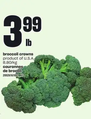 Independent City Market BROCCOLI CROWNS offer