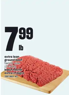 Independent City Market EXTRA LEAN GROUND BEEF offer