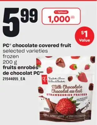 Independent City Market PC CHOCOLATE COVERED FRUIT, 200 g offer
