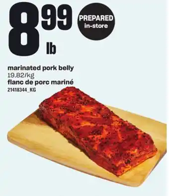 Independent City Market FLANC DE PORC MARINÉ offer