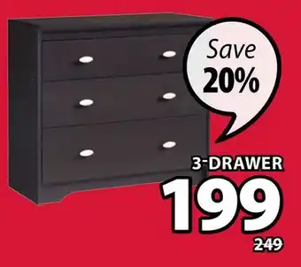 JYSK DUNBAR Bedroom Storage Series with Espresso finish offer