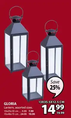JYSK GLORIA Lantern offer