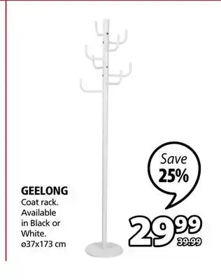 JYSK GEELONG Coat rack offer
