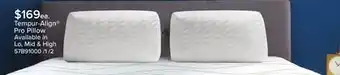 Leon's Tempur-Pedic Tempur-Align ProLo Pillow offer