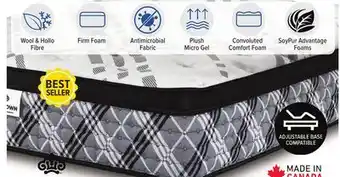 Leon's Kingsdown Mila Medium Full Mattress offer