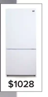 Leon's L2 White Bottom-Freezer Refrigerator (18.7 cu. ft.) - LRB19B5AWWC offer