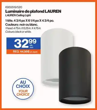 LAUREN Ceiling Light