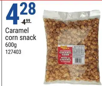 Rossy Caramel corn snack offer