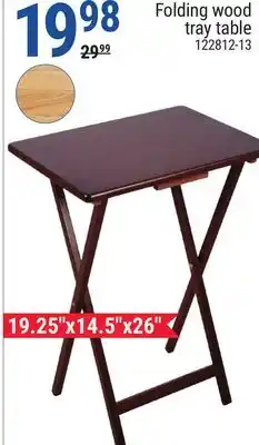 Rossy Folding wood tray table offer