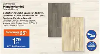 Patrick Morin Laminate Flooring offer