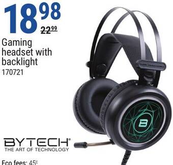 Bytech gaming best sale headset instructions