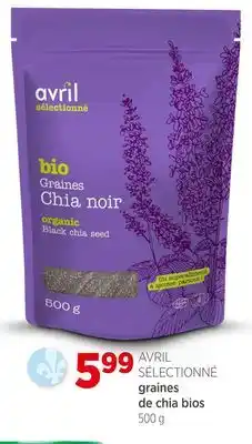 Avril graines de chia bios offer