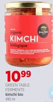 Avril kimchi bio offer