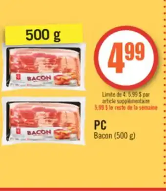 Pharmaprix PC Bacon offer