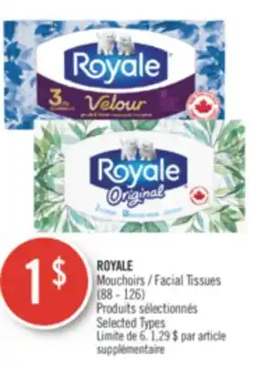Pharmaprix ROYALE Facial Tissues offer