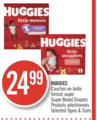 Pharmaprix HUGGIES Super Boxes Diapers offer