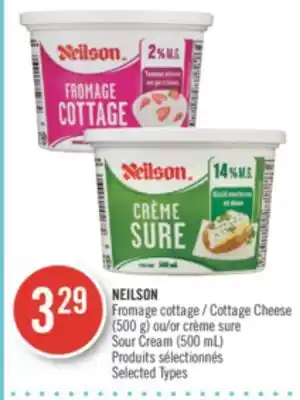 Pharmaprix NEILSON Cottage Cheese (500 g) or Sour Cream (500 mL) offer