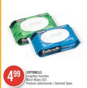 Pharmaprix COTTONELLE Moist Wipes offer