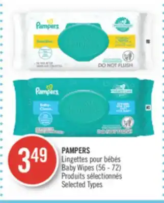 Pharmaprix PAMPERS Baby Wipes offer