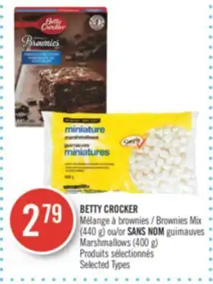 Pharmaprix BETTY CROCKER Brownies Mix (440 g) or NO NAME Marshmallows (400 g) offer