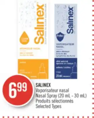Pharmaprix SALINEX Nasal Spray offer