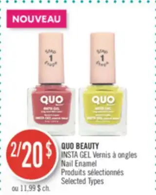 Pharmaprix QUO BEAUTY Nail Enamel offer