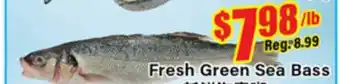 Terra Foodmart Fresh Green Sea Bass offer