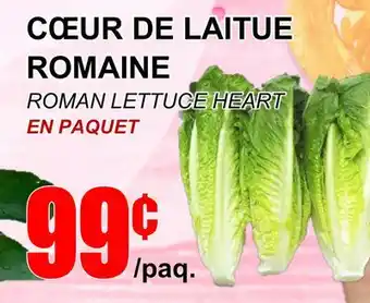 Marche Salaberry COEUR DE LAITUE ROMAINE offer
