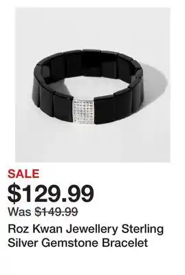 TSC Stores Roz Kwan Jewellery Sterling Silver Gemstone Bracelet offer