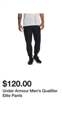 Sport Chek Under Armour Men's Qualifier Elite Pants offer