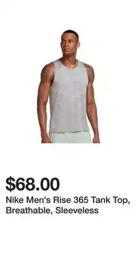 Sport Chek Nike Men's Rise 365 Tank Top, Breathable, Sleeveless offer
