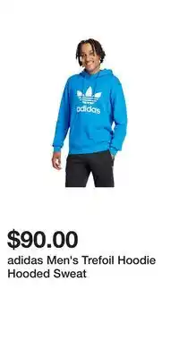 Sport Chek adidas Men's Trefoil Hoodie Hooded Sweat offer