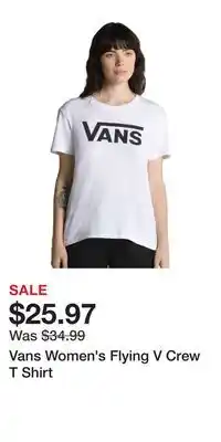 Sport Chek Vans Women's Flying V Crew T Shirt offer