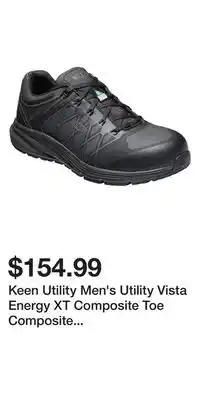 Mark's Keen Utility Men's Utility Vista Energy XT Composite Toe Composite Plate Safety Shoes offer