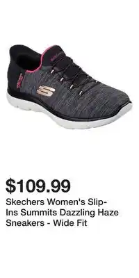 Mark's Skechers Women's Slip-Ins Summits Dazzling Haze Sneakers - Wide Fit offer