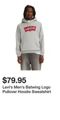 Mark's Levi's Men's Batwing Logo Pullover Hoodie Sweatshirt offer