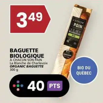 Rachelle-Bery Grocery ORGANIC BAGUETTE 300g offer