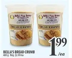BELLA'S BREAD CRUMB 400g