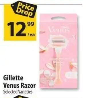 Co-op Gillette Venus Razor Selected Varieties offer
