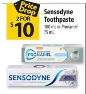 Co-op Sensodyne Toothpaste 100mL or Pronamel 75ml offer
