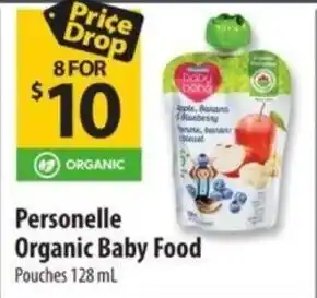 Co-op Personelle Organic Baby Food Pouches 128mL offer